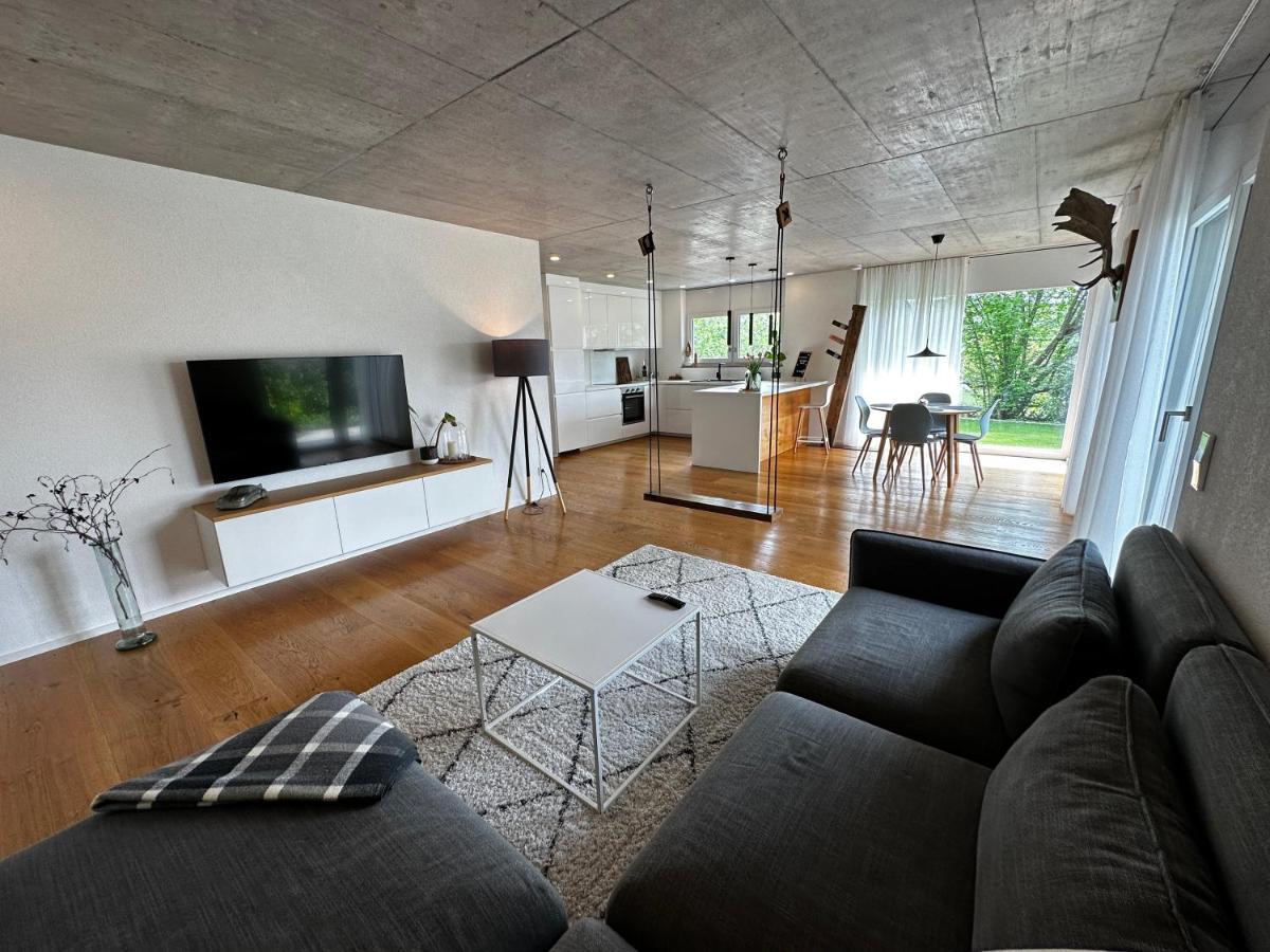 Moderne Ferienwohnung Rhenum Mit Wallbox Waldshut-Tiengen Zewnętrze zdjęcie